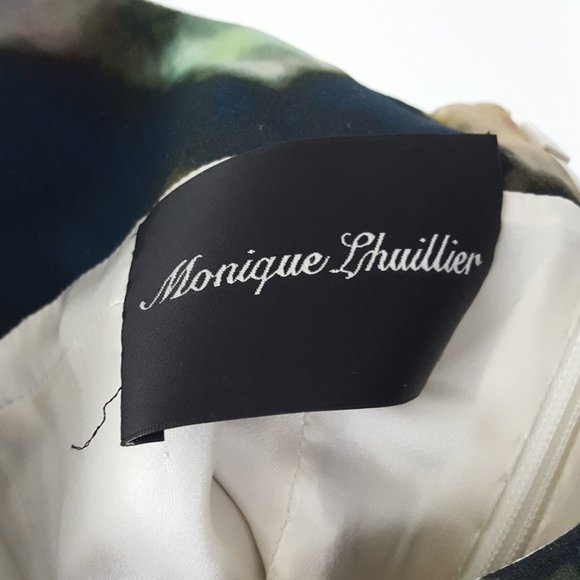 Monique Lhuillier A-Line Circle Dress Size Size XS Multicolor Sleeveless - Picture 2 of 5